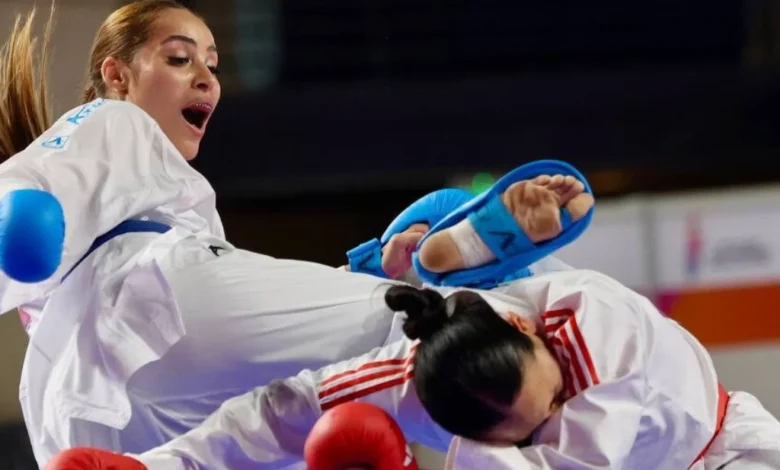 Claudymar Garcés gana medalla de oro en karate en los Juegos Suramericanos 2026