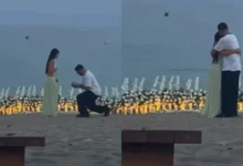 Un video de Silvestre Dangond termina coincidiendo con una propuesta de matrimonio en la playa