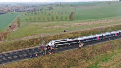Descarrilamiento de un tren regional en el norte de Francia deja al menos 44 heridos