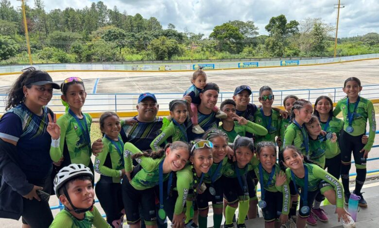 Monagas Patín Club conquista siete medallas en la tercera Válida Nacional en Cojedes