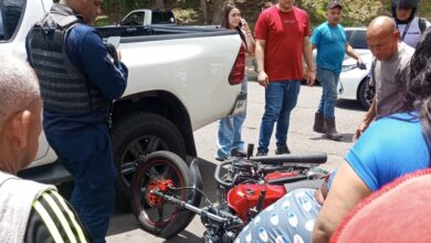 Reportan accidente de tránsito cerca de los semáforos de El Picacho