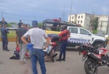 Hombre resulta gravemente herido tras caer de una camioneta en la avenida Bella Vista