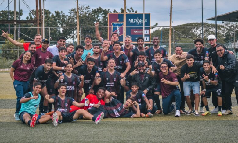Monagas SC "B" remonta ante Dynamo Puerto y afianza su liderato en la Liga FUTVE 2