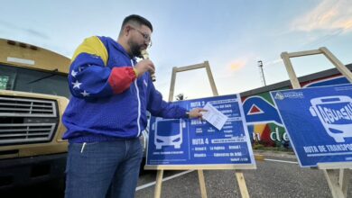 Aguasay estrena su primera ruta de transporte suburbano con 10 unidades