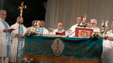 Feligresía margariteña acompañó la Bajada de la Virgen del Valle y el inicio de sus festividades
