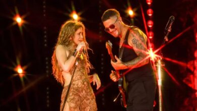 Alejandro Sanz ilumina la residencia de Shakira en Madrid con una vibrante interpretación de 'La Tortura'