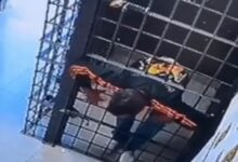 Cámara de seguridad capta la insólita fuga de un preso entre los barrotes de su celda