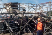 Tres heridos deja el colapso de una tarima durante una fiesta universitaria en San Cristóbal