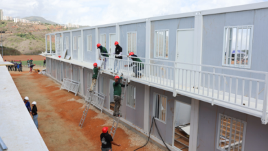 Construyen más de 800 viviendas transitorias en Ciudad Caribia
