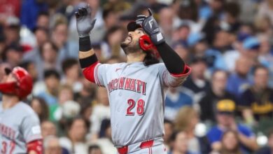 Eugenio Suárez llega a 350 jonrones de por vida y respalda el blanqueo de los Rojos