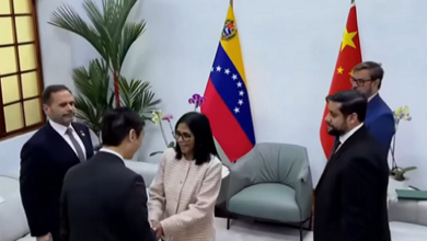 Presidenta (E) se reúne con el embajador de China, Lan Hu