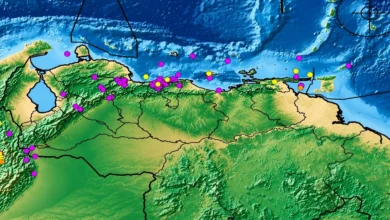 Funvisis contabiliza 96 sismos registrados durante la última semana