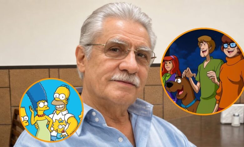 Fallece Francisco Reséndez Novoa, legendaria voz de Scooby-Doo y director histórico de Los Simpson