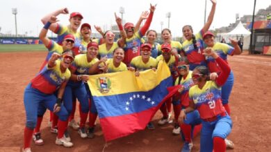 Venezuela se baña de oro en el softbol femenino tras blanquear a Brasil en los Suramericanos