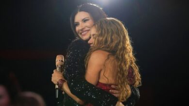 Shakira y Laura Pausini cantan juntas "Antología" por primera vez en Madrid