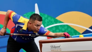 William Villanueva conquista el bronce en billar durante los Juegos Suramericanos