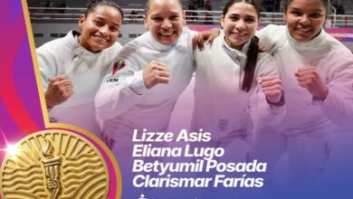 Venezuela logra el oro en espada femenina al derrotar a Chile en Suramericanos
