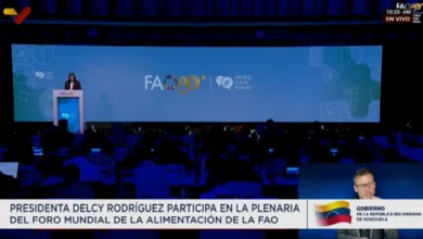 Jefa de Estado en la FAO: «El desafío no es producir más, sino con eficiencia»