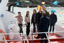 Susto en Asturias: Letizia resbala y cae a bordo de una embarcación pesquera