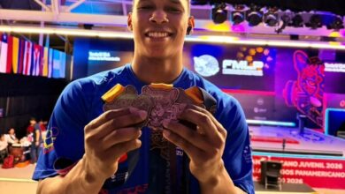 Luis García brilla con dos oros en el Panamericano Juvenil de Pesas