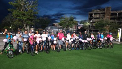 Ciclistas de Maturín se unen contra el cáncer de mama en la "Rodada Rosa"
