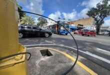 Caos vehicular en el centro de Maturín por falla eléctrica y semáforos fuera de servicio