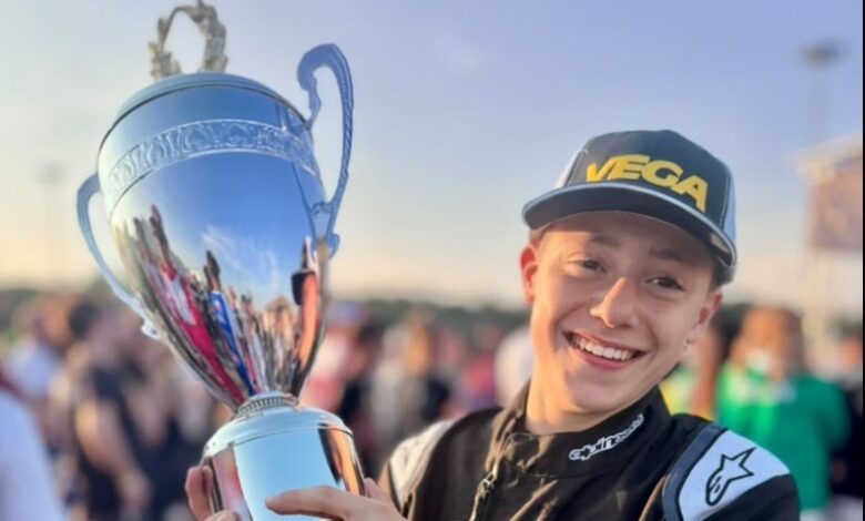 Sebastián Serenelli destaca con un cuarto lugar en el Mundial de Easykart en Italia