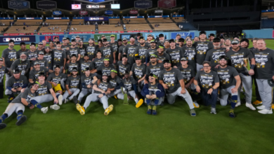 Cerveceros barrieron con sabor criollo a los Dodgers y jugarán la Serie Mundial