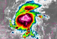 Tormenta tropical Isaías se forma en el Golfo de México