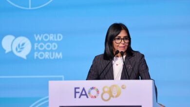 Presidenta Delcy Rodríguez interviene en el Foro Mundial de la Alimentación de la FAO