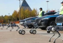 Perros robot para buscar prófugos: La nueva herramienta policial en Kazajistán