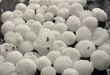 Tormenta de granizo en Arizona: piedras de hielo del tamaño de pelotas de golf