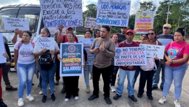 Más de 70 obreros de la UDO Monagas exigen salarios y contrataciones
