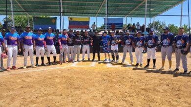 Reinauguran estadio “Robert Marcano” de Quebrada Seca en Cedeño