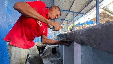 En fase final la rehabilitación del área de pescaderías del Mercado Los Bloques