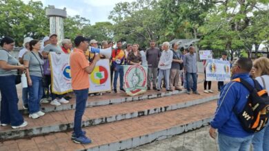 Gremio docente marcha en Maturín para exigir salarios dignos y contratación colectiva