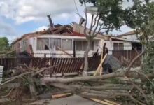 Chile: alertas rojas por tornados y granizo en la región de O'Higgins