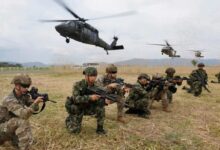 Más de 300 militares de EE. UU. llegan a Colombia con drones y helicópteros