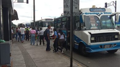 Entra en vigencia la nueva tarifa del pasaje: 220 bolívares el urbano y 300 el suburbano