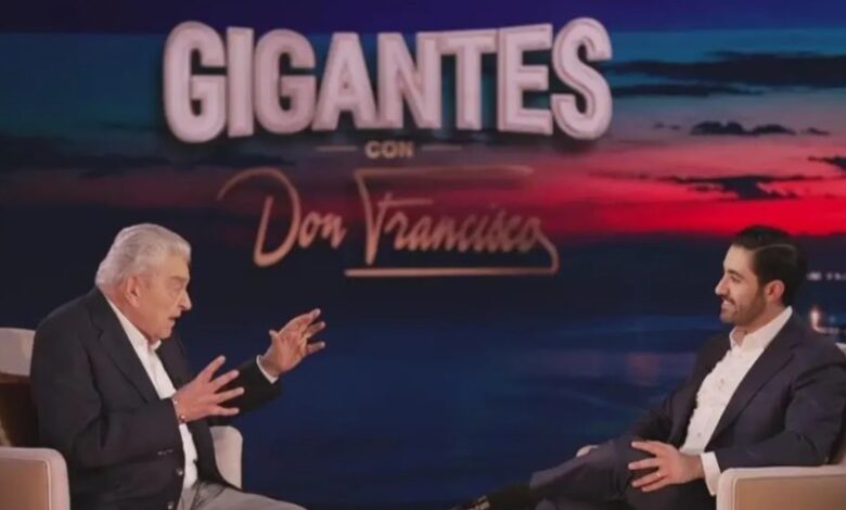 Don Francisco regresa a la televisión con su nuevo programa "Gigantes con Don Francisco"