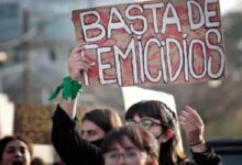 Argentina suma 36 feminicidios en octubre, el balance mensual más elevado en años