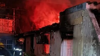 Rescatan a ciudadano de un incendio en Carabobo