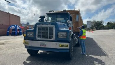 INTT suspende el tránsito de vehículos de carga desde el domingo 11 hasta el martes 13