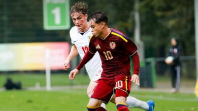 Vinotinto Sub-16 cae ante Inglaterra en el Four Nations Tournament de Alemania